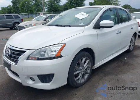 2013 Nissan Sentra Sr из США, поврежденный, VIN 3N1AB7AP1DL721443